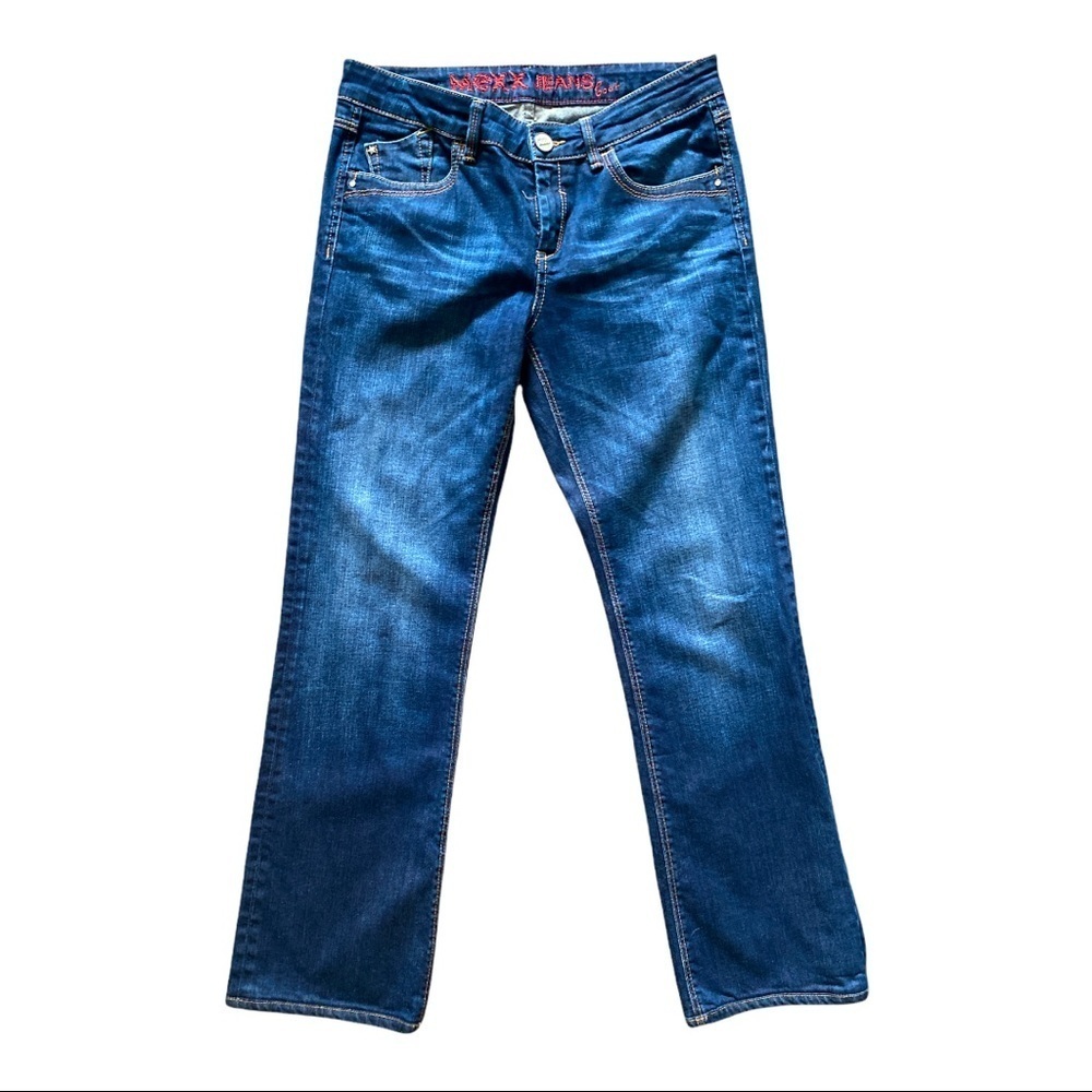 MEXX JEANS CLASSIC FIT HIGH RISE‎ STRAIGHT LEG WOMENS JEANS 33x30